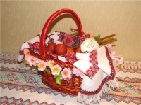 Что в этом году принято было класть на Пасху в корзину?