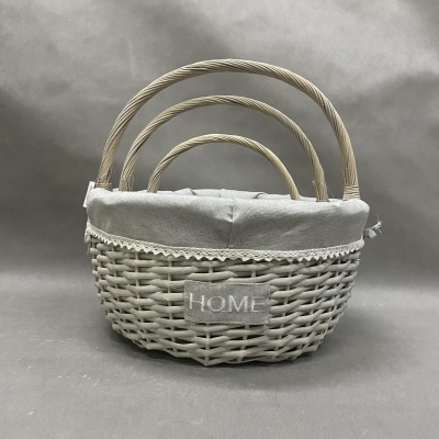 Набор корзин 9024 серый